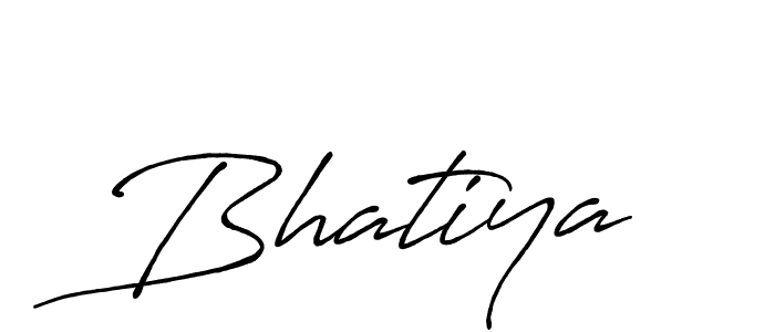 Also we have Bhatiya name is the best signature style. Create professional handwritten signature collection using Antro_Vectra_Bolder autograph style. Bhatiya signature style 7 images and pictures png