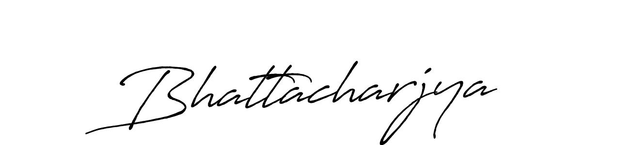 Design your own signature with our free online signature maker. With this signature software, you can create a handwritten (Antro_Vectra_Bolder) signature for name Bhattacharjya. Bhattacharjya signature style 7 images and pictures png