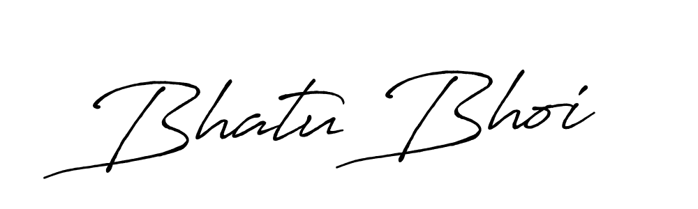 if you are searching for the best signature style for your name Bhatu Bhoi. so please give up your signature search. here we have designed multiple signature styles  using Antro_Vectra_Bolder. Bhatu Bhoi signature style 7 images and pictures png