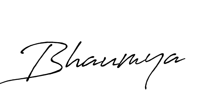 Also we have Bhaumya name is the best signature style. Create professional handwritten signature collection using Antro_Vectra_Bolder autograph style. Bhaumya signature style 7 images and pictures png