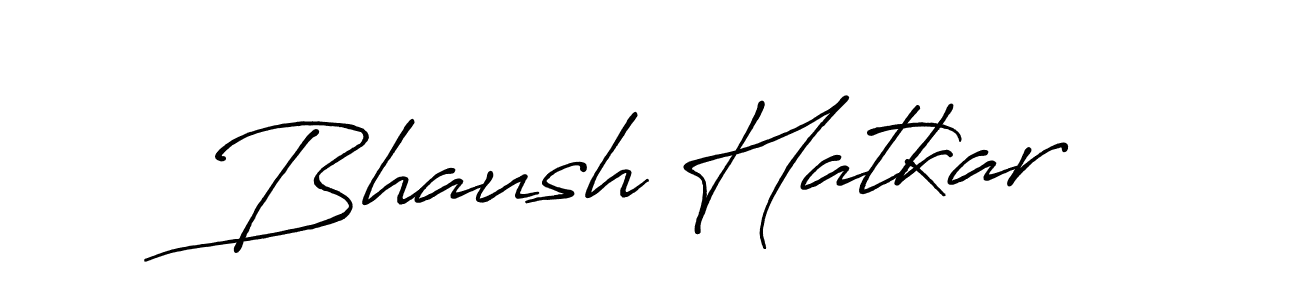 Antro_Vectra_Bolder is a professional signature style that is perfect for those who want to add a touch of class to their signature. It is also a great choice for those who want to make their signature more unique. Get Bhaush Hatkar name to fancy signature for free. Bhaush Hatkar signature style 7 images and pictures png