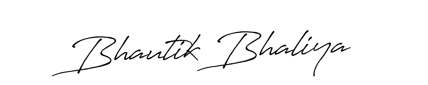 Antro_Vectra_Bolder is a professional signature style that is perfect for those who want to add a touch of class to their signature. It is also a great choice for those who want to make their signature more unique. Get Bhautik Bhaliya name to fancy signature for free. Bhautik Bhaliya signature style 7 images and pictures png