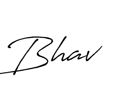 You should practise on your own different ways (Antro_Vectra_Bolder) to write your name (Bhav) in signature. don't let someone else do it for you. Bhav signature style 7 images and pictures png