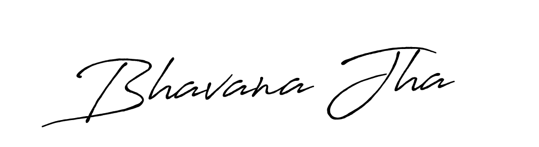 Design your own signature with our free online signature maker. With this signature software, you can create a handwritten (Antro_Vectra_Bolder) signature for name Bhavana Jha. Bhavana Jha signature style 7 images and pictures png