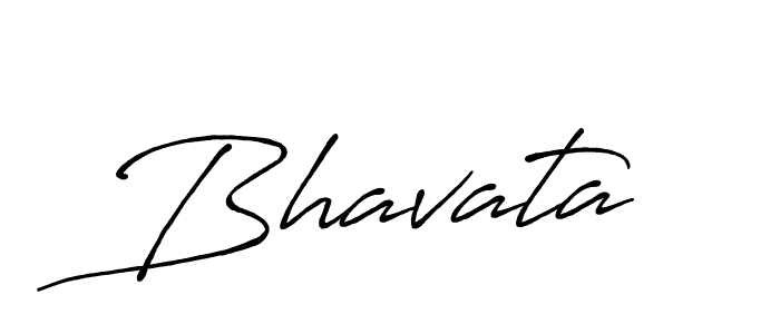 Design your own signature with our free online signature maker. With this signature software, you can create a handwritten (Antro_Vectra_Bolder) signature for name Bhavata. Bhavata signature style 7 images and pictures png