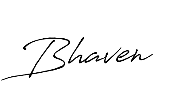 Make a beautiful signature design for name Bhaven. Use this online signature maker to create a handwritten signature for free. Bhaven signature style 7 images and pictures png