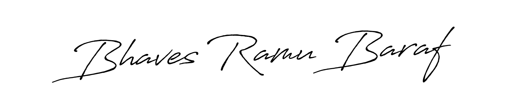 if you are searching for the best signature style for your name Bhaves Ramu Baraf. so please give up your signature search. here we have designed multiple signature styles  using Antro_Vectra_Bolder. Bhaves Ramu Baraf signature style 7 images and pictures png