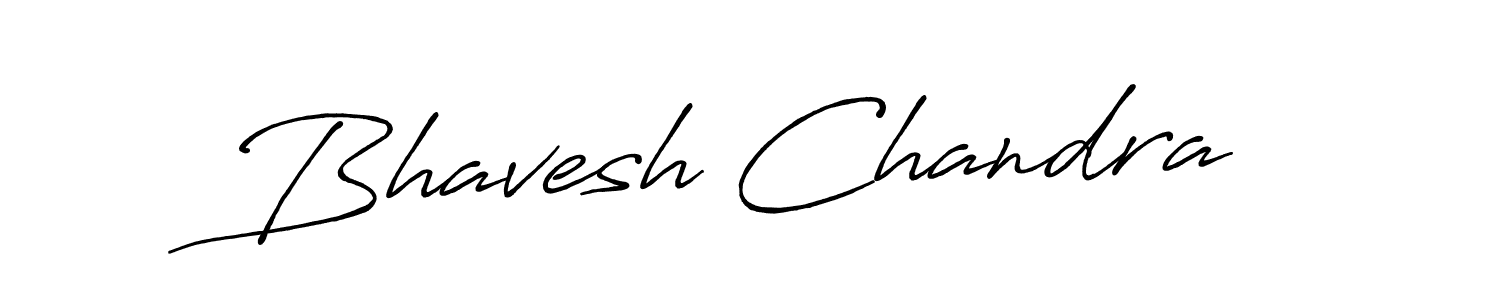 Use a signature maker to create a handwritten signature online. With this signature software, you can design (Antro_Vectra_Bolder) your own signature for name Bhavesh Chandra. Bhavesh Chandra signature style 7 images and pictures png