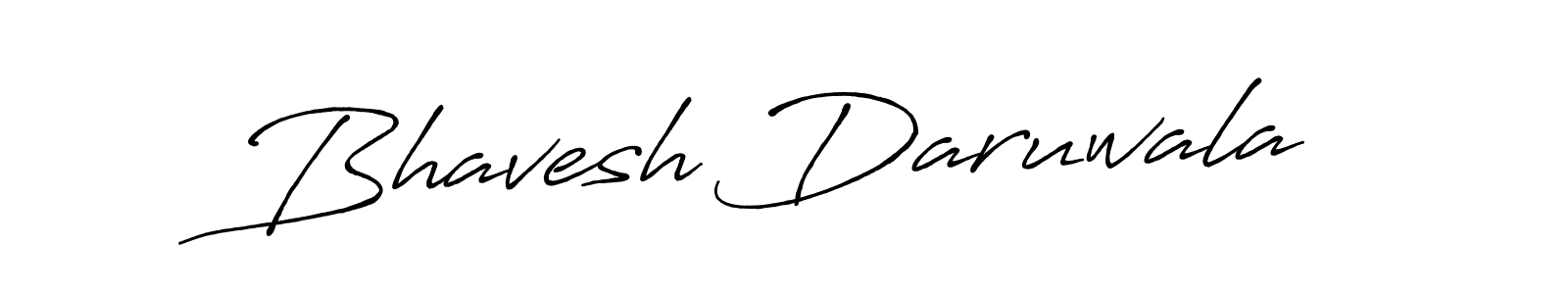 How to make Bhavesh Daruwala signature? Antro_Vectra_Bolder is a professional autograph style. Create handwritten signature for Bhavesh Daruwala name. Bhavesh Daruwala signature style 7 images and pictures png