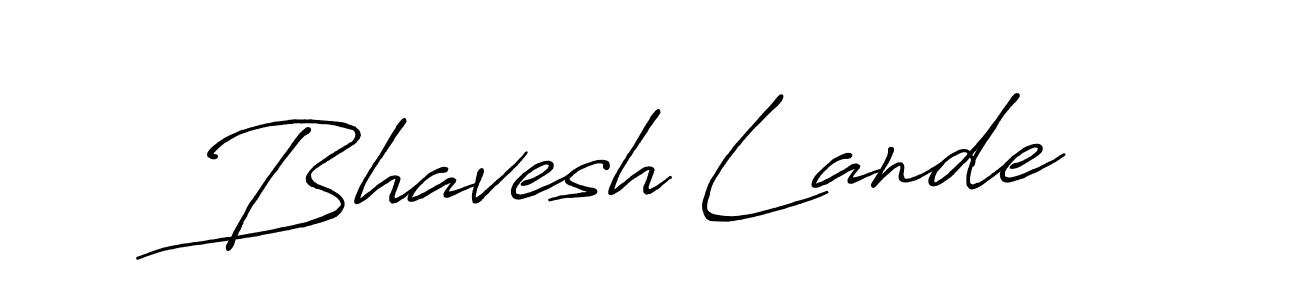 How to Draw Bhavesh Lande signature style? Antro_Vectra_Bolder is a latest design signature styles for name Bhavesh Lande. Bhavesh Lande signature style 7 images and pictures png