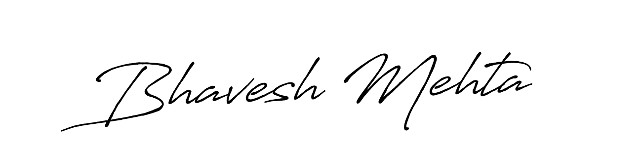 The best way (Antro_Vectra_Bolder) to make a short signature is to pick only two or three words in your name. The name Bhavesh Mehta include a total of six letters. For converting this name. Bhavesh Mehta signature style 7 images and pictures png