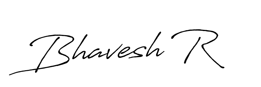 Also we have Bhavesh R name is the best signature style. Create professional handwritten signature collection using Antro_Vectra_Bolder autograph style. Bhavesh R signature style 7 images and pictures png