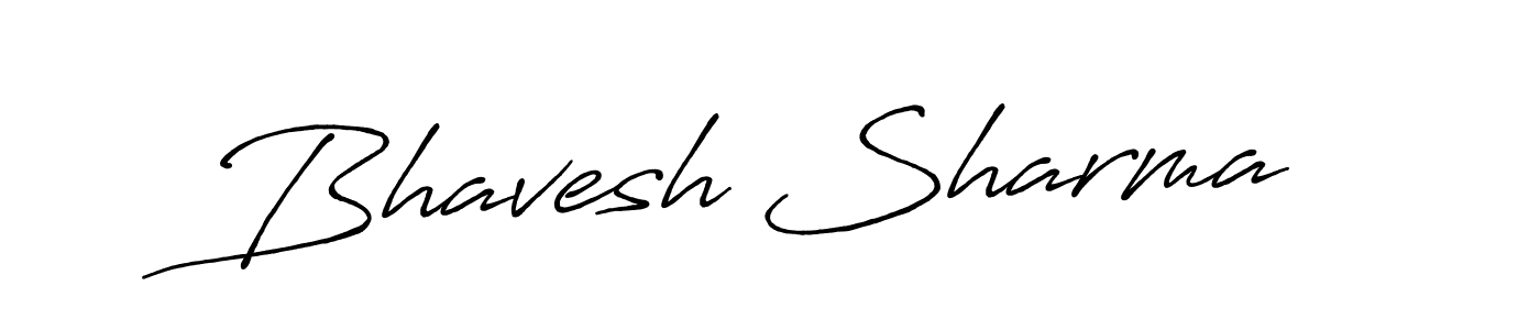 It looks lik you need a new signature style for name Bhavesh Sharma. Design unique handwritten (Antro_Vectra_Bolder) signature with our free signature maker in just a few clicks. Bhavesh Sharma signature style 7 images and pictures png