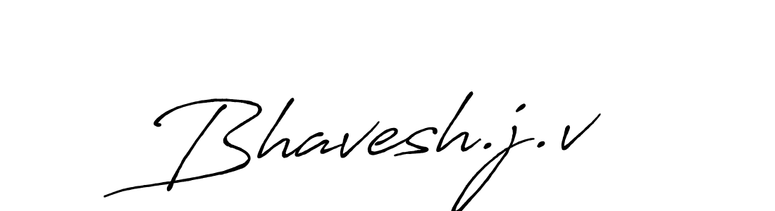 The best way (Antro_Vectra_Bolder) to make a short signature is to pick only two or three words in your name. The name Bhavesh.j.v include a total of six letters. For converting this name. Bhavesh.j.v signature style 7 images and pictures png