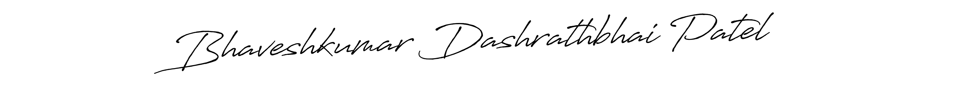 The best way (Antro_Vectra_Bolder) to make a short signature is to pick only two or three words in your name. The name Bhaveshkumar Dashrathbhai Patel include a total of six letters. For converting this name. Bhaveshkumar Dashrathbhai Patel signature style 7 images and pictures png