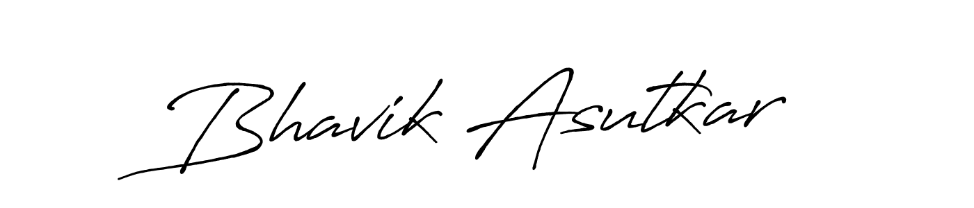 Also You can easily find your signature by using the search form. We will create Bhavik Asutkar name handwritten signature images for you free of cost using Antro_Vectra_Bolder sign style. Bhavik Asutkar signature style 7 images and pictures png