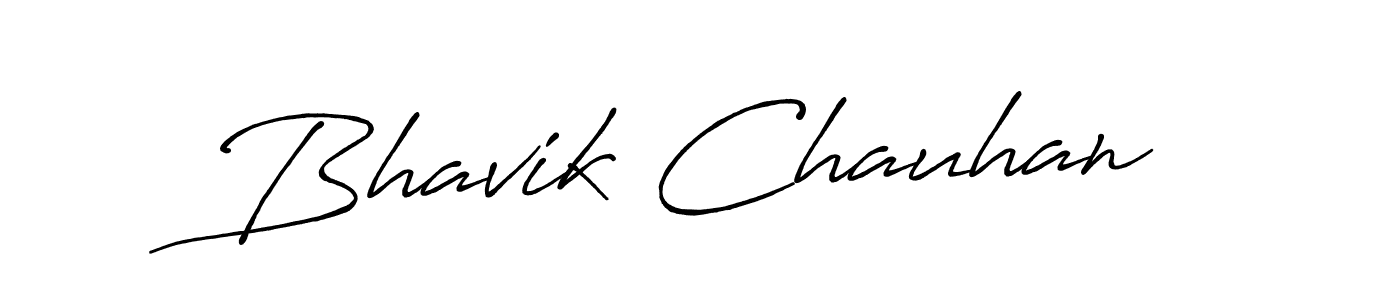 Make a beautiful signature design for name Bhavik Chauhan. Use this online signature maker to create a handwritten signature for free. Bhavik Chauhan signature style 7 images and pictures png