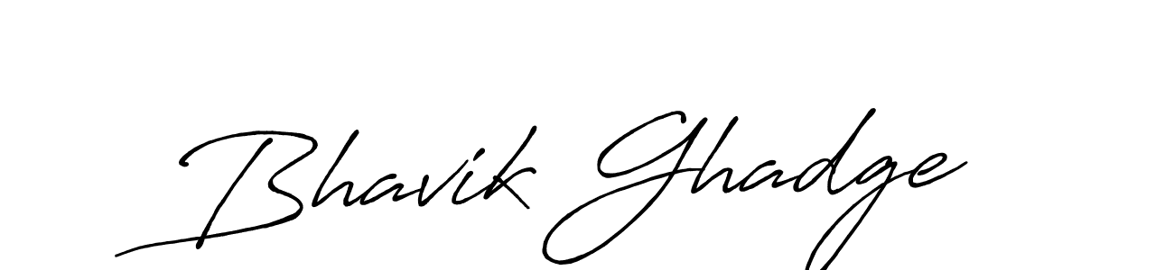 Make a beautiful signature design for name Bhavik Ghadge. Use this online signature maker to create a handwritten signature for free. Bhavik Ghadge signature style 7 images and pictures png