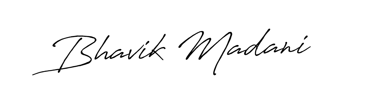Once you've used our free online signature maker to create your best signature Antro_Vectra_Bolder style, it's time to enjoy all of the benefits that Bhavik Madani name signing documents. Bhavik Madani signature style 7 images and pictures png