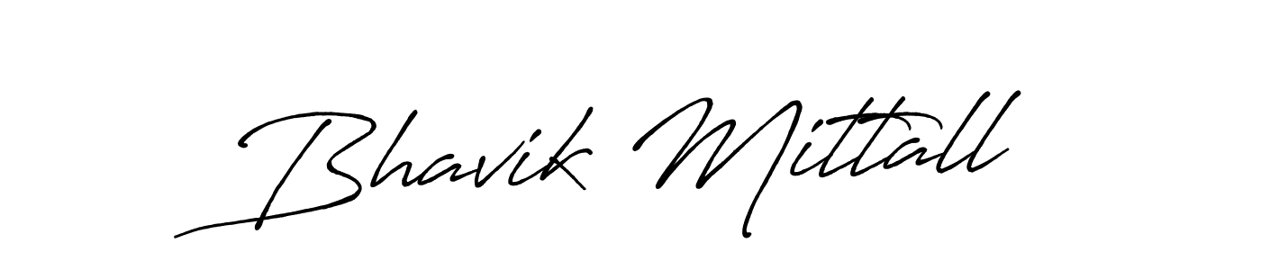 It looks lik you need a new signature style for name Bhavik Mittall. Design unique handwritten (Antro_Vectra_Bolder) signature with our free signature maker in just a few clicks. Bhavik Mittall signature style 7 images and pictures png