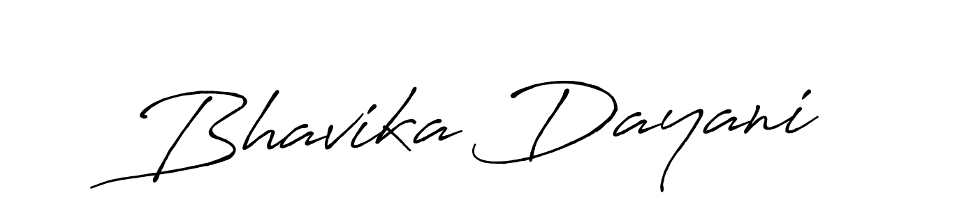 Also we have Bhavika Dayani name is the best signature style. Create professional handwritten signature collection using Antro_Vectra_Bolder autograph style. Bhavika Dayani signature style 7 images and pictures png