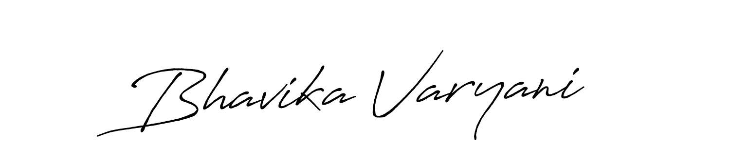 Also You can easily find your signature by using the search form. We will create Bhavika Varyani name handwritten signature images for you free of cost using Antro_Vectra_Bolder sign style. Bhavika Varyani signature style 7 images and pictures png