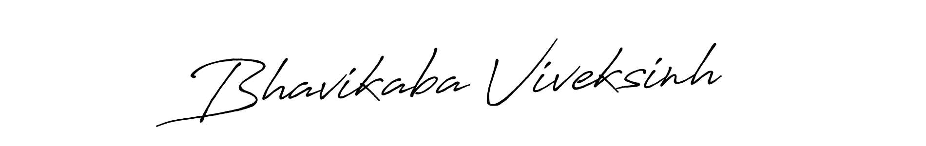 Use a signature maker to create a handwritten signature online. With this signature software, you can design (Antro_Vectra_Bolder) your own signature for name Bhavikaba Viveksinh. Bhavikaba Viveksinh signature style 7 images and pictures png