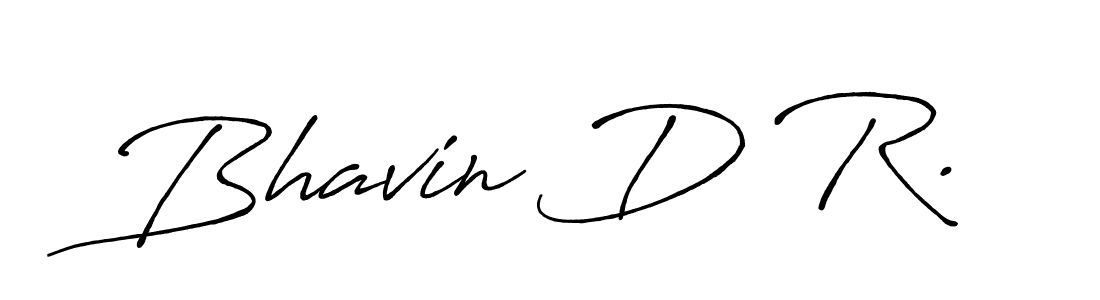 Also we have Bhavin D R. name is the best signature style. Create professional handwritten signature collection using Antro_Vectra_Bolder autograph style. Bhavin D R. signature style 7 images and pictures png