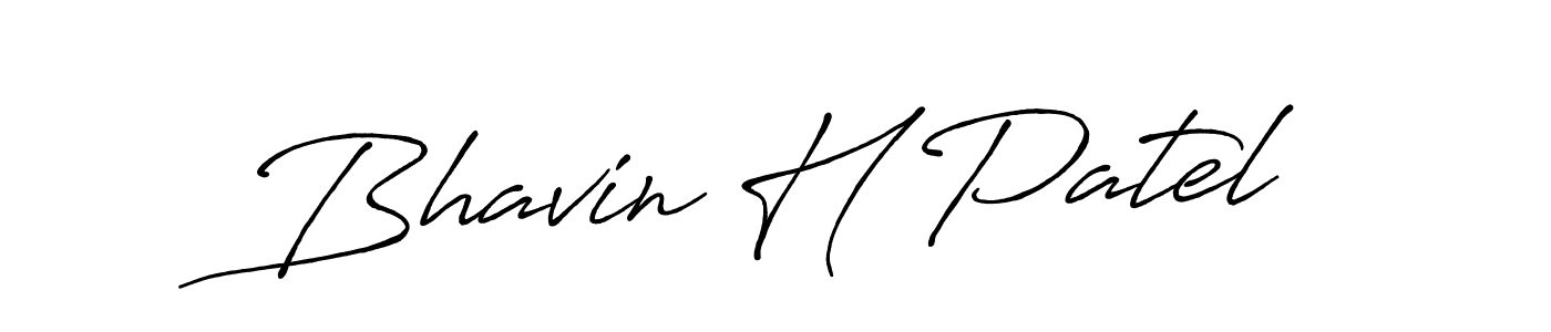 Similarly Antro_Vectra_Bolder is the best handwritten signature design. Signature creator online .You can use it as an online autograph creator for name Bhavin H Patel. Bhavin H Patel signature style 7 images and pictures png