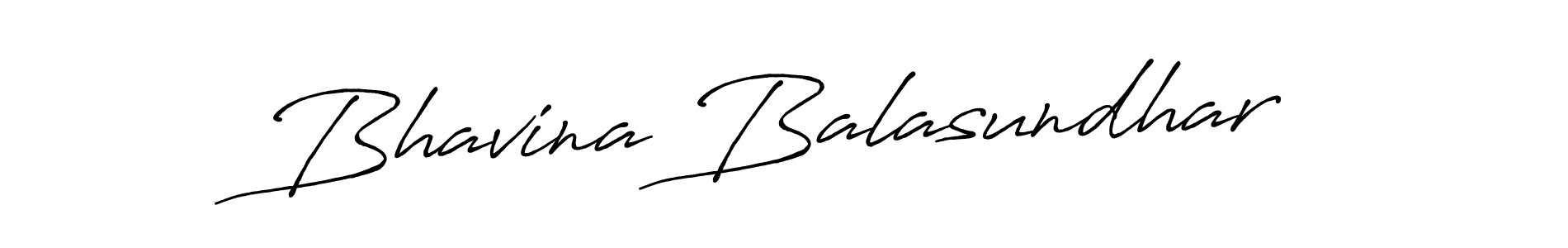It looks lik you need a new signature style for name Bhavina Balasundhar. Design unique handwritten (Antro_Vectra_Bolder) signature with our free signature maker in just a few clicks. Bhavina Balasundhar signature style 7 images and pictures png