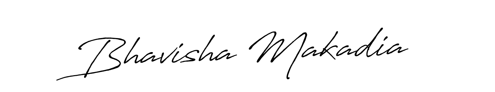 You should practise on your own different ways (Antro_Vectra_Bolder) to write your name (Bhavisha Makadia) in signature. don't let someone else do it for you. Bhavisha Makadia signature style 7 images and pictures png