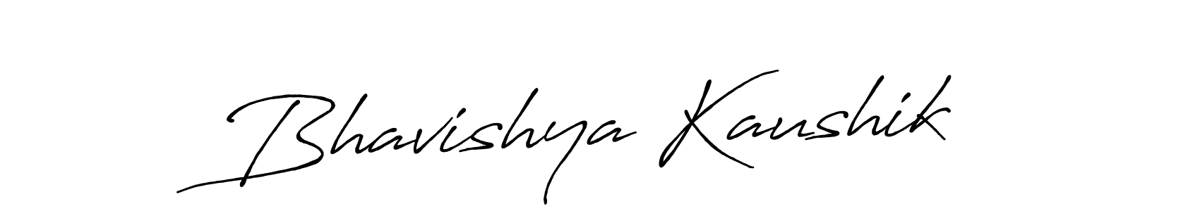 Use a signature maker to create a handwritten signature online. With this signature software, you can design (Antro_Vectra_Bolder) your own signature for name Bhavishya Kaushik. Bhavishya Kaushik signature style 7 images and pictures png