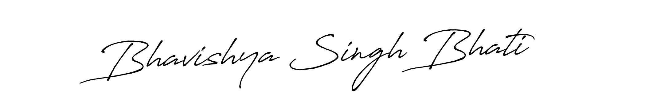 How to Draw Bhavishya Singh Bhati signature style? Antro_Vectra_Bolder is a latest design signature styles for name Bhavishya Singh Bhati. Bhavishya Singh Bhati signature style 7 images and pictures png