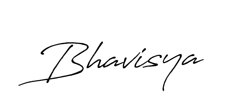 Create a beautiful signature design for name Bhavisya. With this signature (Antro_Vectra_Bolder) fonts, you can make a handwritten signature for free. Bhavisya signature style 7 images and pictures png