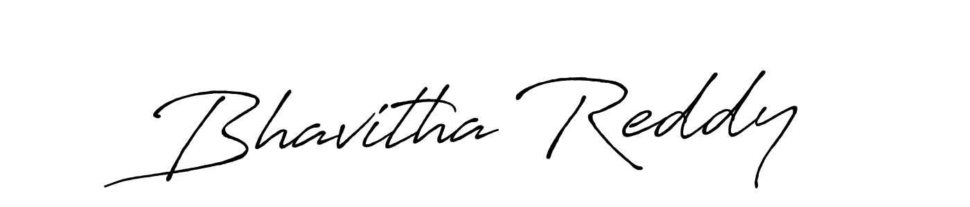Design your own signature with our free online signature maker. With this signature software, you can create a handwritten (Antro_Vectra_Bolder) signature for name Bhavitha Reddy. Bhavitha Reddy signature style 7 images and pictures png