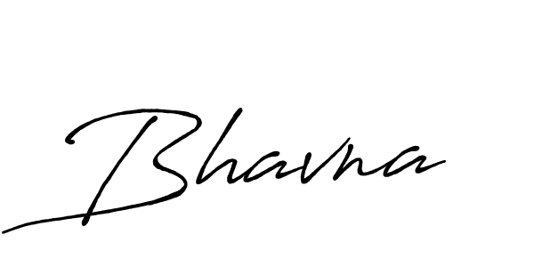 How to make Bhavna signature? Antro_Vectra_Bolder is a professional autograph style. Create handwritten signature for Bhavna name. Bhavna signature style 7 images and pictures png