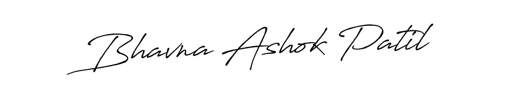 You should practise on your own different ways (Antro_Vectra_Bolder) to write your name (Bhavna Ashok Patil) in signature. don't let someone else do it for you. Bhavna Ashok Patil signature style 7 images and pictures png