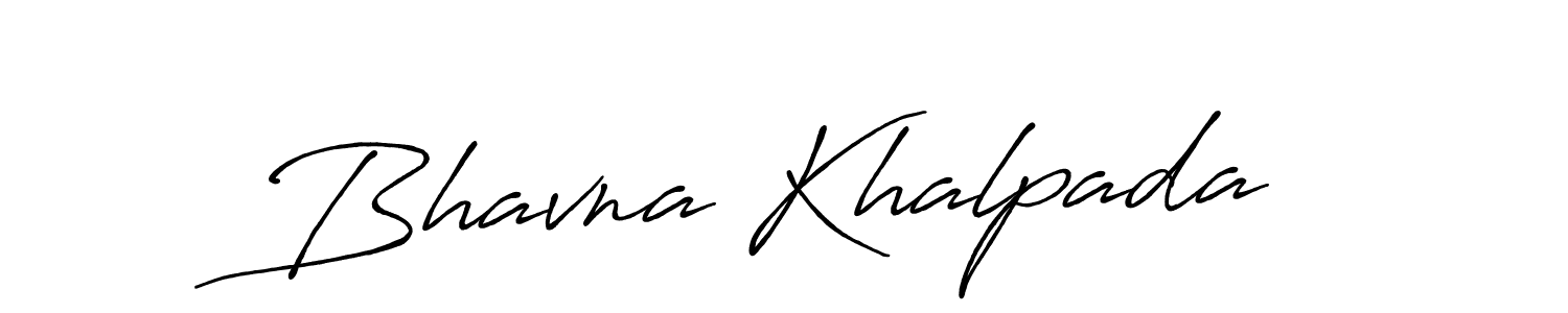Similarly Antro_Vectra_Bolder is the best handwritten signature design. Signature creator online .You can use it as an online autograph creator for name Bhavna Khalpada. Bhavna Khalpada signature style 7 images and pictures png
