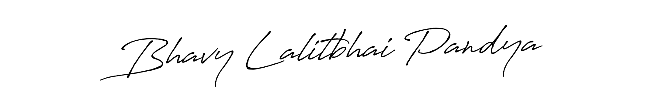 Bhavy Lalitbhai Pandya stylish signature style. Best Handwritten Sign (Antro_Vectra_Bolder) for my name. Handwritten Signature Collection Ideas for my name Bhavy Lalitbhai Pandya. Bhavy Lalitbhai Pandya signature style 7 images and pictures png