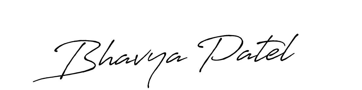 How to Draw Bhavya Patel signature style? Antro_Vectra_Bolder is a latest design signature styles for name Bhavya Patel. Bhavya Patel signature style 7 images and pictures png