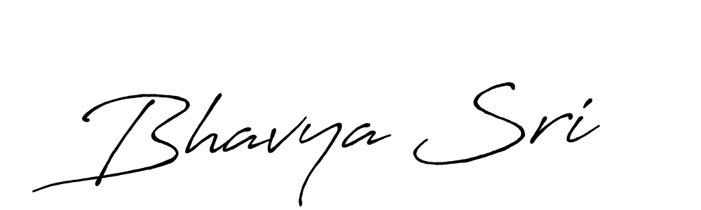 Also we have Bhavya Sri name is the best signature style. Create professional handwritten signature collection using Antro_Vectra_Bolder autograph style. Bhavya Sri signature style 7 images and pictures png