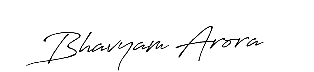 Also You can easily find your signature by using the search form. We will create Bhavyam Arora name handwritten signature images for you free of cost using Antro_Vectra_Bolder sign style. Bhavyam Arora signature style 7 images and pictures png