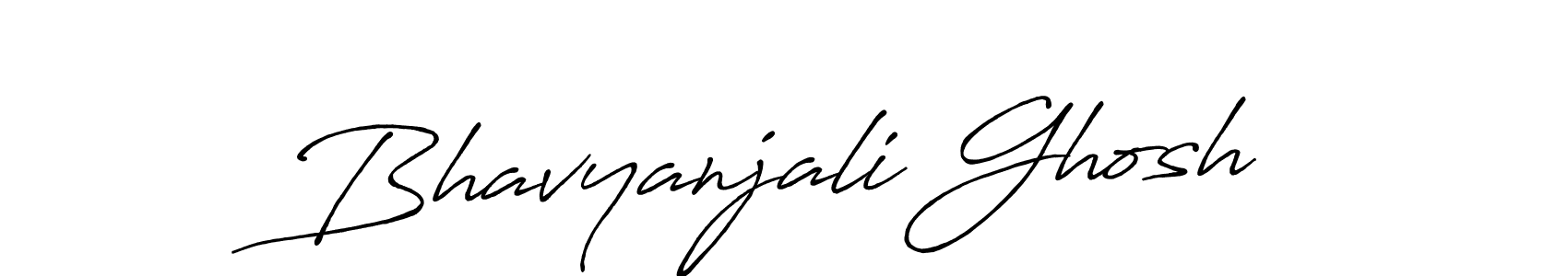 How to make Bhavyanjali Ghosh signature? Antro_Vectra_Bolder is a professional autograph style. Create handwritten signature for Bhavyanjali Ghosh name. Bhavyanjali Ghosh signature style 7 images and pictures png