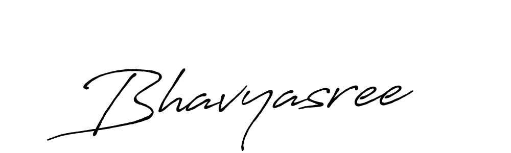 Design your own signature with our free online signature maker. With this signature software, you can create a handwritten (Antro_Vectra_Bolder) signature for name Bhavyasree. Bhavyasree signature style 7 images and pictures png