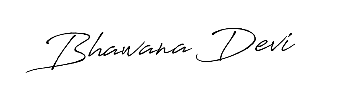 Use a signature maker to create a handwritten signature online. With this signature software, you can design (Antro_Vectra_Bolder) your own signature for name Bhawana Devi. Bhawana Devi signature style 7 images and pictures png
