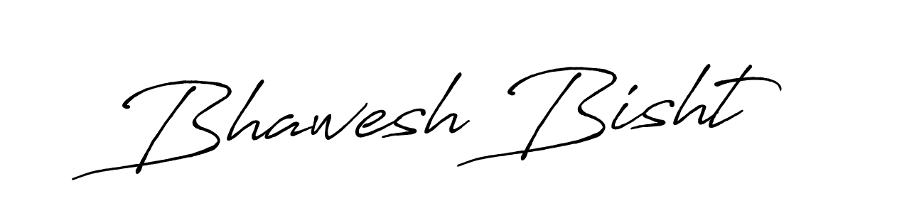 Use a signature maker to create a handwritten signature online. With this signature software, you can design (Antro_Vectra_Bolder) your own signature for name Bhawesh Bisht. Bhawesh Bisht signature style 7 images and pictures png