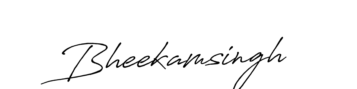 How to Draw Bheekamsingh signature style? Antro_Vectra_Bolder is a latest design signature styles for name Bheekamsingh. Bheekamsingh signature style 7 images and pictures png