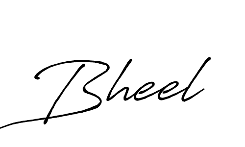 Once you've used our free online signature maker to create your best signature Antro_Vectra_Bolder style, it's time to enjoy all of the benefits that Bheel name signing documents. Bheel signature style 7 images and pictures png