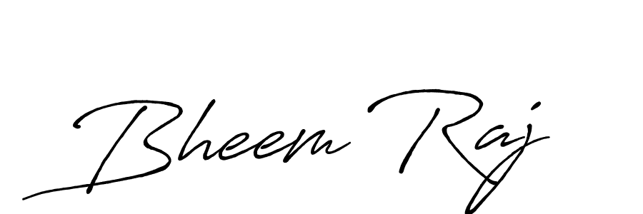 Make a beautiful signature design for name Bheem Raj. With this signature (Antro_Vectra_Bolder) style, you can create a handwritten signature for free. Bheem Raj signature style 7 images and pictures png