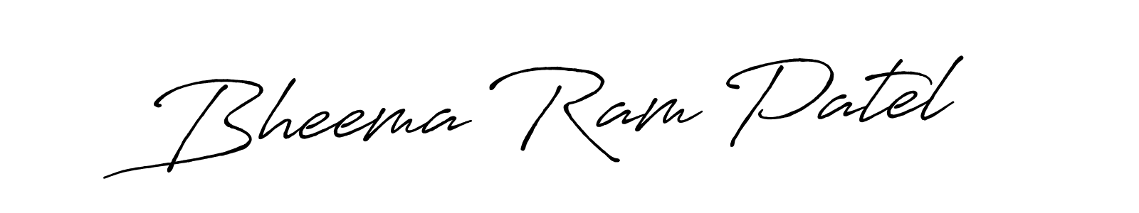 Bheema Ram Patel stylish signature style. Best Handwritten Sign (Antro_Vectra_Bolder) for my name. Handwritten Signature Collection Ideas for my name Bheema Ram Patel. Bheema Ram Patel signature style 7 images and pictures png